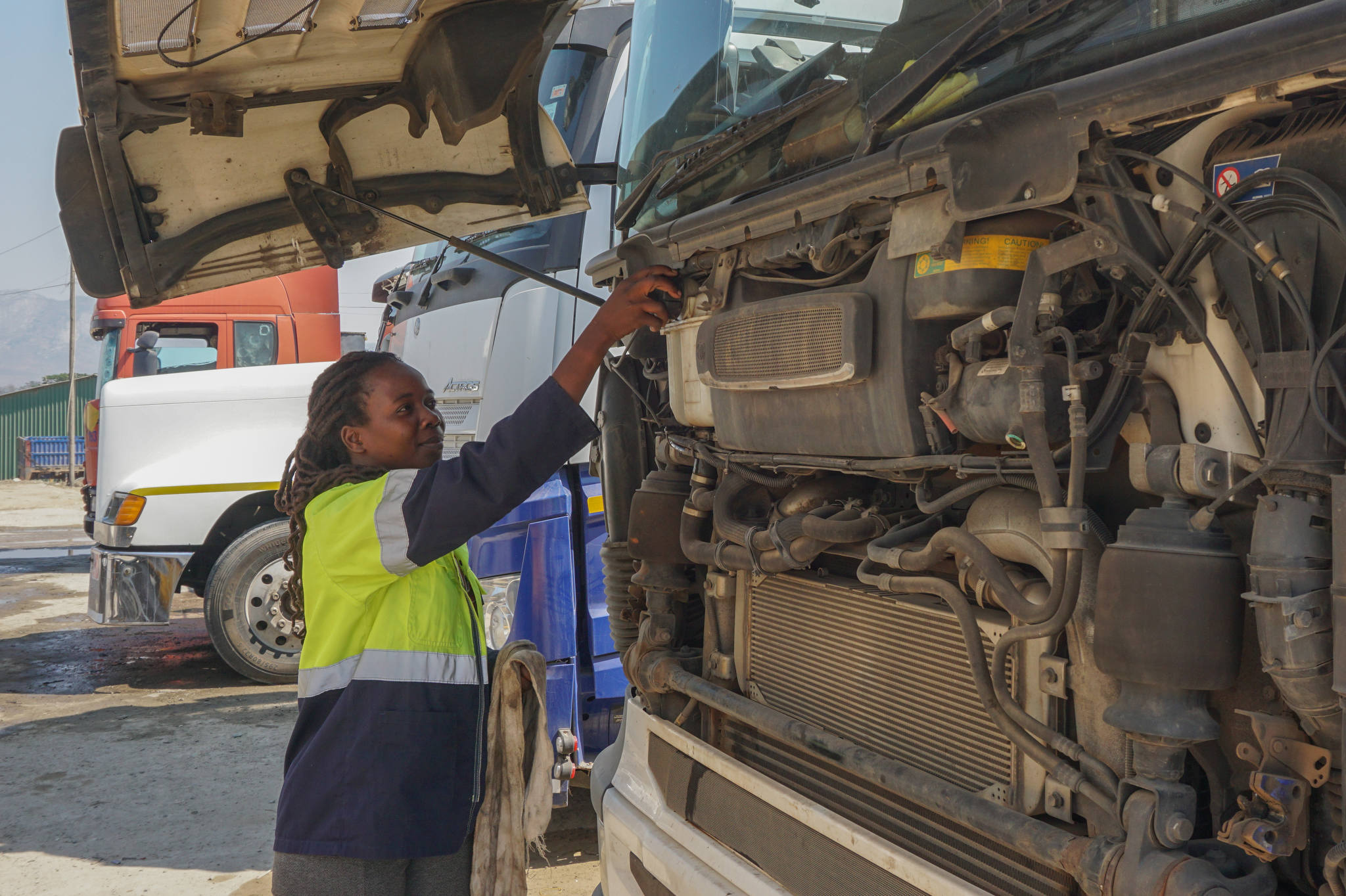 Driving Cargo Trucks in Zimbabwe Is Dangerous and Difficult. This Woman Is Doing It Anyway.