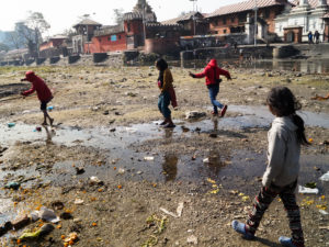 Young Girls Leverage a Hindu Belief to  Earn Money Begging at Popular Temple