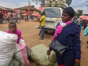 Truck Convoy Brings Boon to Town Plagued by Violence